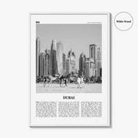 Dubai Print Black and White No 1, Dubai Wall Art, Dubai Poster, Dubai Photo, Dubai Wall Decor, UAE, United Arab Emirates, دبي, Dubay