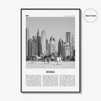 Dubai Print Black and White No 1, Dubai Wall Art, Dubai Poster, Dubai Photo, Dubai Wall Decor, UAE, United Arab Emirates, دبي, Dubay