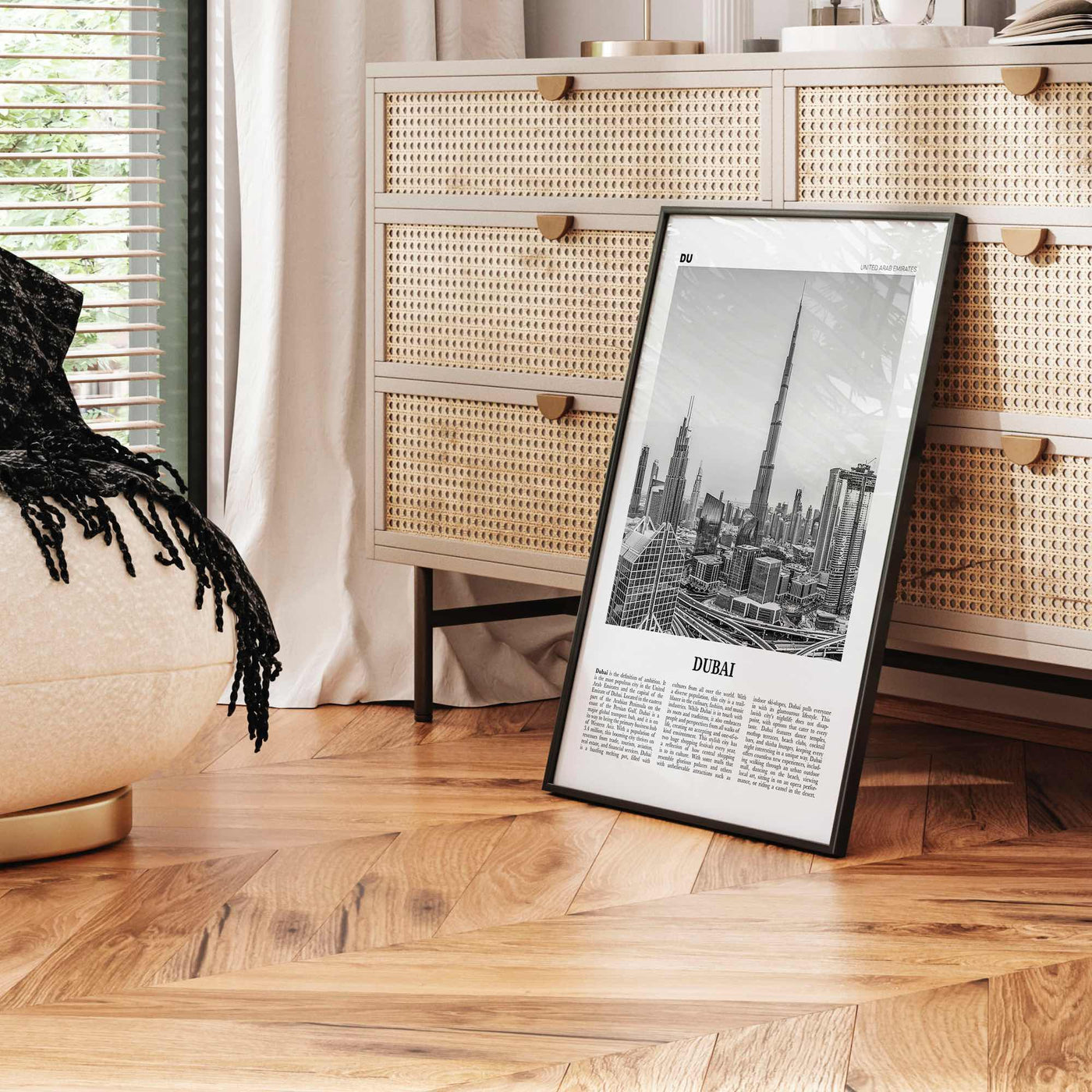 Dubai Print Black and White No 2, Dubai Wall Art, Dubai Poster, Dubai Photo, Dubai Wall Decor, UAE, United Arab Emirates, دبي, Dubay