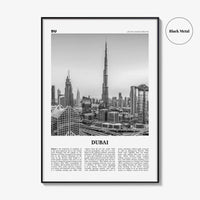 Dubai Print Black and White No 2, Dubai Wall Art, Dubai Poster, Dubai Photo, Dubai Wall Decor, UAE, United Arab Emirates, دبي, Dubay