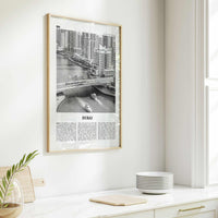 Dubai Print Black and White No 3, Dubai Wall Art, Dubai Poster, Dubai Photo, Dubai Wall Decor, UAE, United Arab Emirates, دبي, Dubay