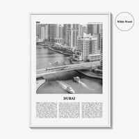 Dubai Print Black and White No 3, Dubai Wall Art, Dubai Poster, Dubai Photo, Dubai Wall Decor, UAE, United Arab Emirates, دبي, Dubay