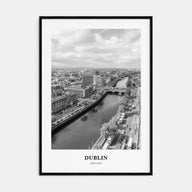 Dublin Portrait B&W No 1 Poster