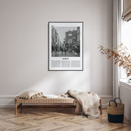 Dublin Travel B&W No 1 Poster