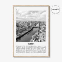 Dublin Print Black and White No 2, Dublin Wall Art, Dublin Poster, Dublin Photo, Dublin Wall Decor, City Art Print, Ireland, Leinster