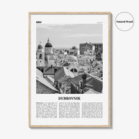 Dubrovnik Print Black and White, Dubrovnik Wall Art, Dubrovnik Poster, Dubrovnik Photo, Hrvatska, Croatia, Dubrovnik-Neretva, Europe