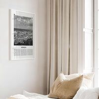 Dubuque Print Black and White, Dubuque Wall Art, Dubuque Poster, Dubuque Photo, Dubuque Wall Décor, Dubuque Map, Iowa, USA