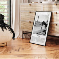 Dudley Print Black and White, Dudley Wall Art, Dudley Poster, Dudley Photo, Dudley Wall Décor, Dudley Map, England