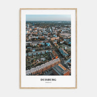 Duisburg Portrait Color Poster