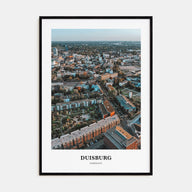 Duisburg Portrait Color Poster