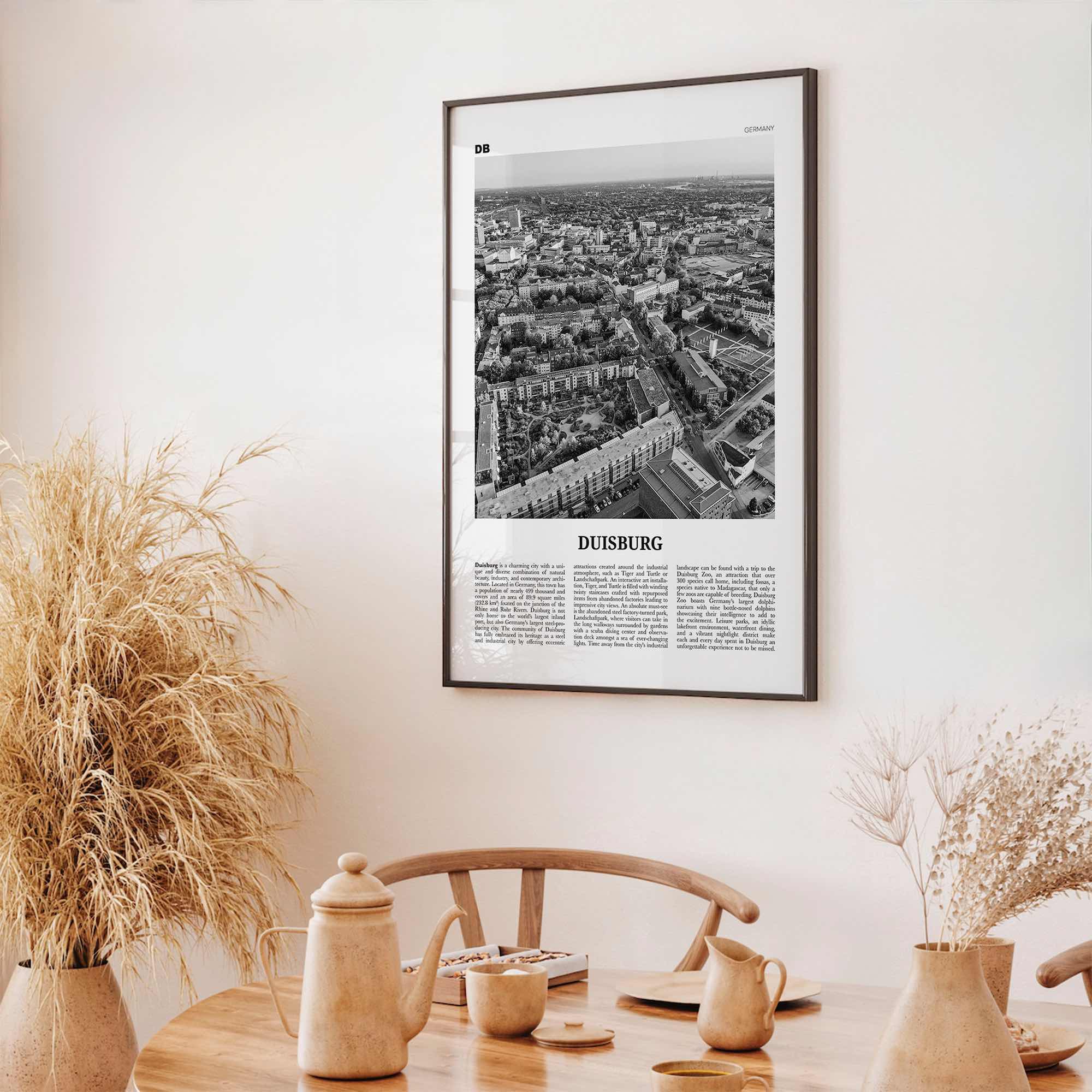 Duisburg Print Black and White, Duisburg Wall Art, Duisburg Poster, Duisburg Photo, Duisburg Wall Décor, Deutschland, Germany, Düsseldorf