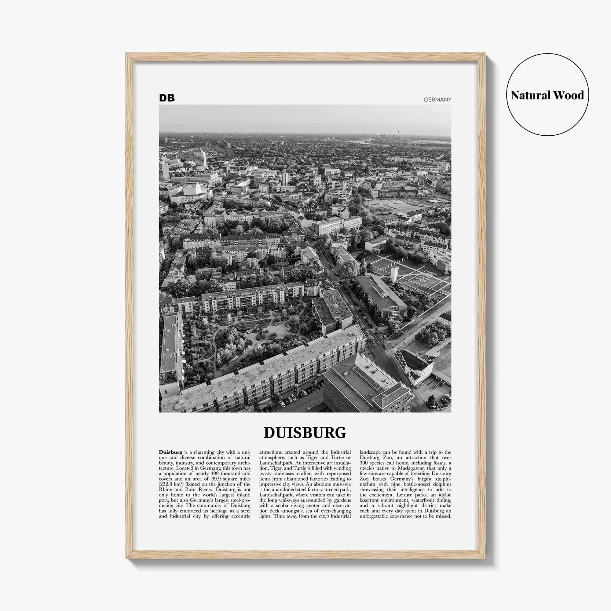 Duisburg Print Black and White, Duisburg Wall Art, Duisburg Poster, Duisburg Photo, Duisburg Wall Décor, Deutschland, Germany, Düsseldorf