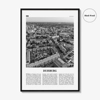 Duisburg Print Black and White, Duisburg Wall Art, Duisburg Poster, Duisburg Photo, Duisburg Wall Décor, Deutschland, Germany, Düsseldorf
