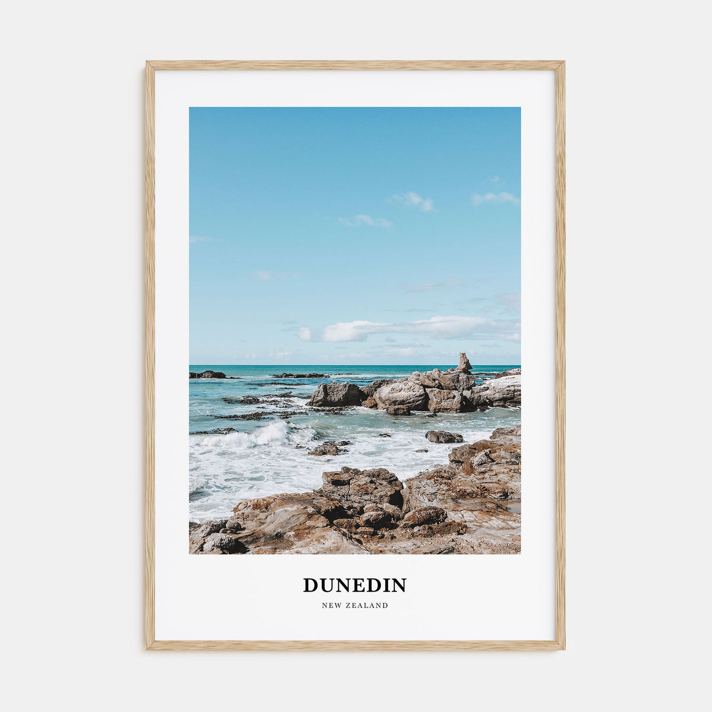 Dunedin Portrait Color No 2 Poster