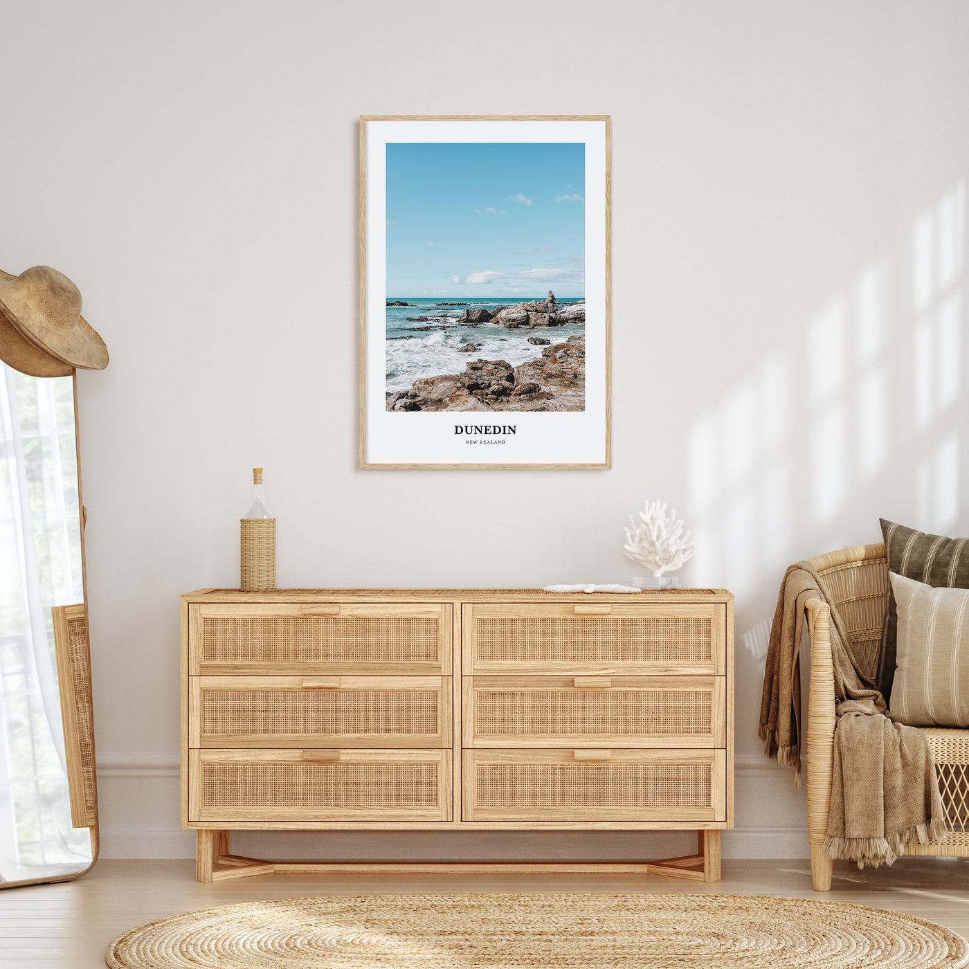 Dunedin Portrait Color No 2 Poster