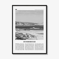 Dunsborough Print Black and White, Dunsborough Wall Art, Dunsborough Poster, Dunsborough Photo, Dunsborough Map, Western Australia