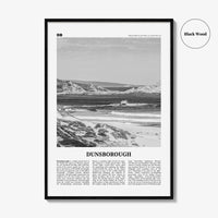 Dunsborough Print Black and White, Dunsborough Wall Art, Dunsborough Poster, Dunsborough Photo, Dunsborough Map, Western Australia