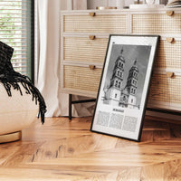 Durango Print Black and White Mexico, Durango Wall Art, Durango Poster, Durango Photo, Durango Wall Décor, Durango Map