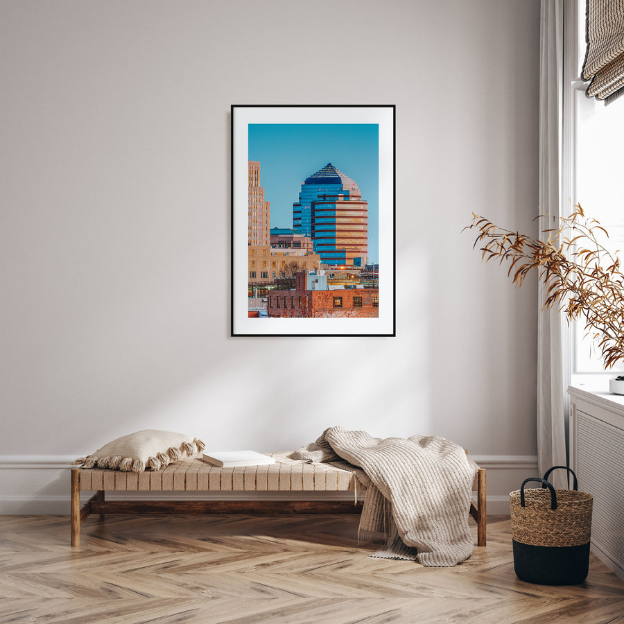 Durham, North Carolina Photo Color Poster