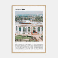 Dushanbe Travel Color Poster