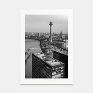 Düsseldorf Photo B&W Poster