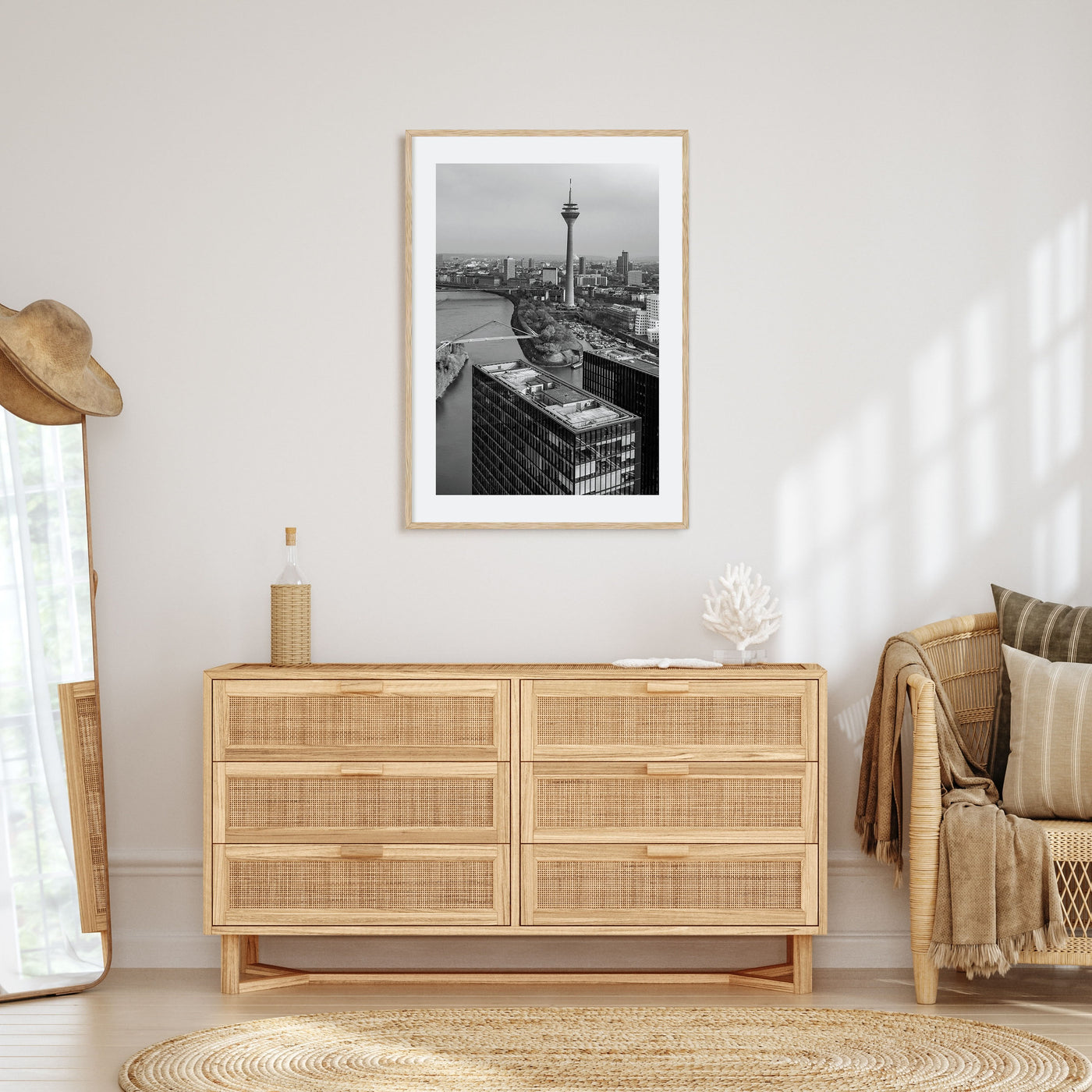 Düsseldorf Photo B&W Poster