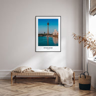 Düsseldorf Portrait Color Poster
