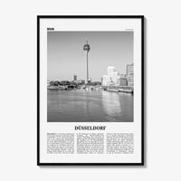 Dusseldorf Print Black and White No 1, Düsseldorf Wall Art, Düsseldorf Poster, Düsseldorf Photo, Düsseldor Decor, Germany, Deutschland