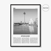 Dusseldorf Print Black and White No 1, Düsseldorf Wall Art, Düsseldorf Poster, Düsseldorf Photo, Düsseldor Decor, Germany, Deutschland