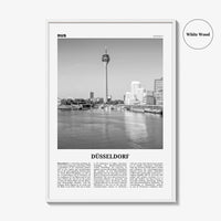 Dusseldorf Print Black and White No 1, Düsseldorf Wall Art, Düsseldorf Poster, Düsseldorf Photo, Düsseldor Decor, Germany, Deutschland