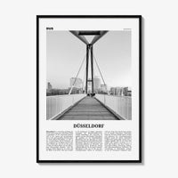 Dusseldorf Print Black and White No 2, Düsseldorf Wall Art, Düsseldorf Poster, Düsseldorf Photo, Düsseldor Decor, Germany, Deutschland