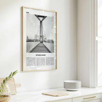 Dusseldorf Print Black and White No 2, Düsseldorf Wall Art, Düsseldorf Poster, Düsseldorf Photo, Düsseldor Decor, Germany, Deutschland