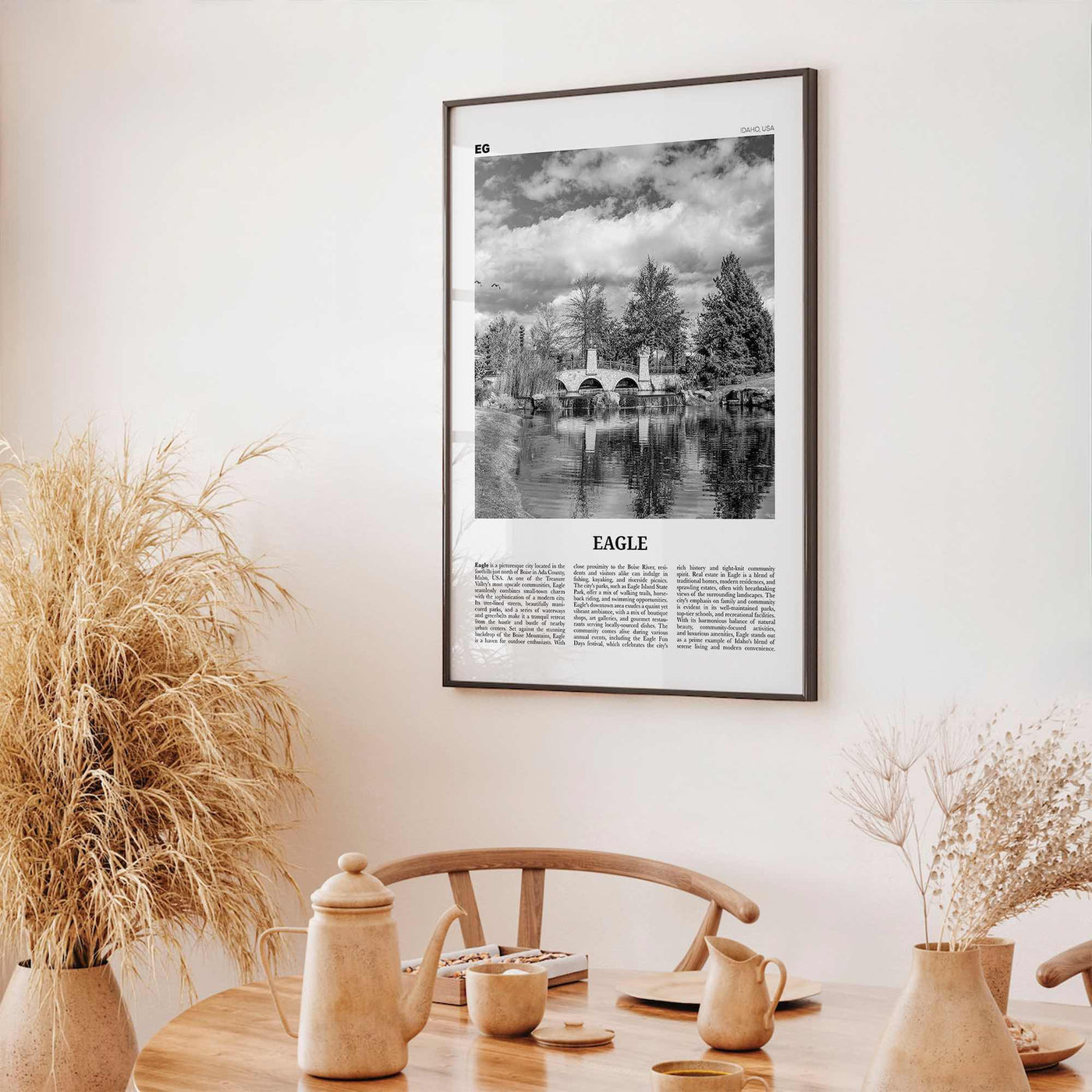 Eagle Print Black and White, Eagle Wall Art, Eagle Poster, Eagle Photo, Eagle Wall Décor, Eagle Map Poster