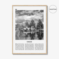 Eagle Print Black and White, Eagle Wall Art, Eagle Poster, Eagle Photo, Eagle Wall Décor, Eagle Map Poster