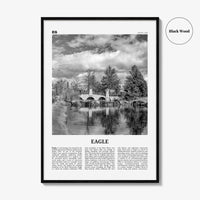 Eagle Print Black and White, Eagle Wall Art, Eagle Poster, Eagle Photo, Eagle Wall Décor, Eagle Map Poster