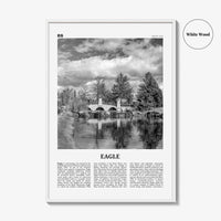 Eagle Print Black and White, Eagle Wall Art, Eagle Poster, Eagle Photo, Eagle Wall Décor, Eagle Map Poster