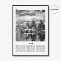 Eagle Print Black and White, Eagle Wall Art, Eagle Poster, Eagle Photo, Eagle Wall Décor, Eagle Map Poster