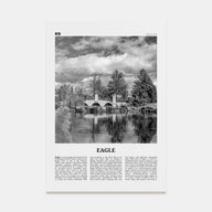 Eagle Travel B&W Poster