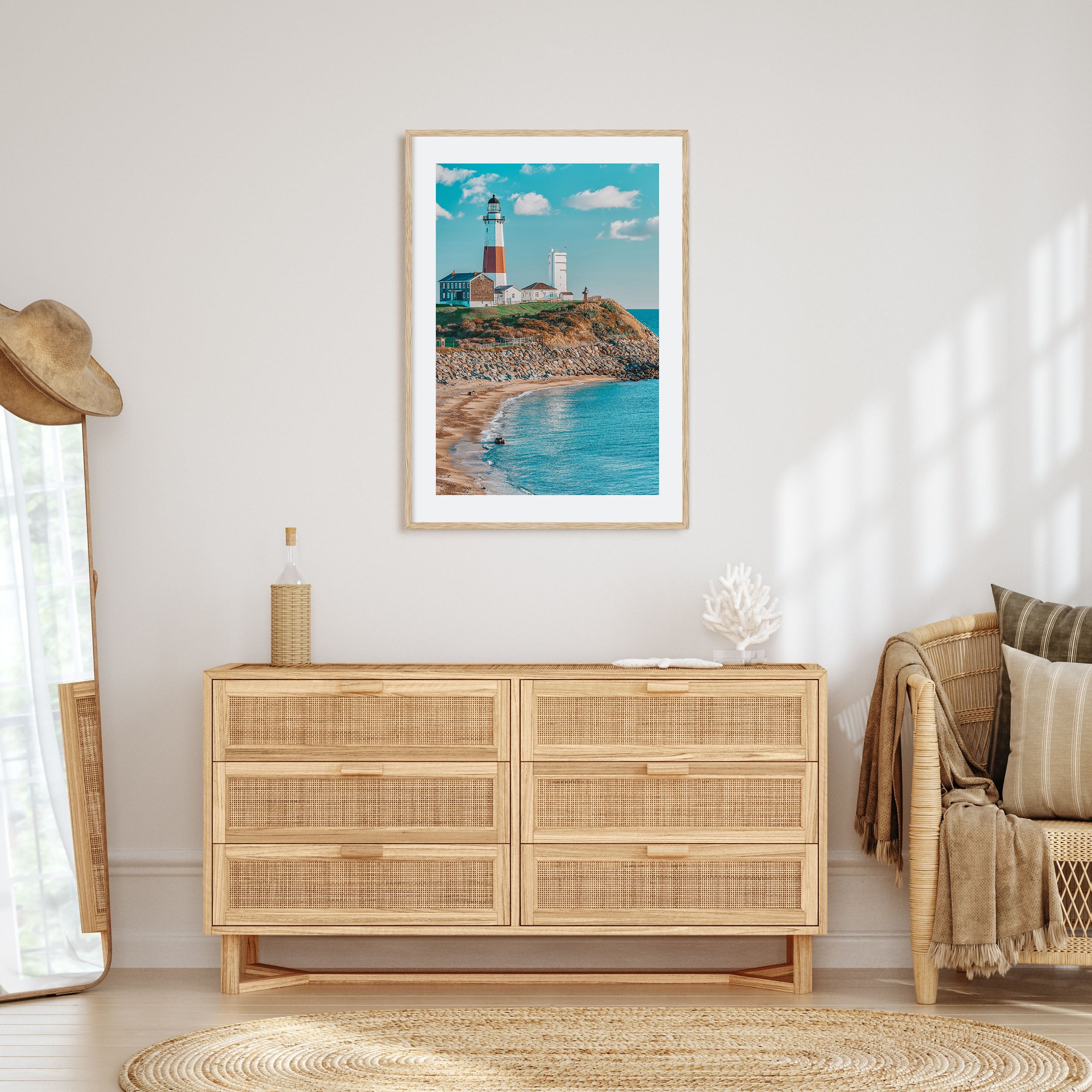 East Hampton Photo Color Poster