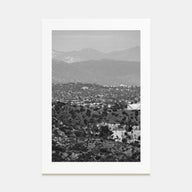 East Los Angeles Photo B&W Poster