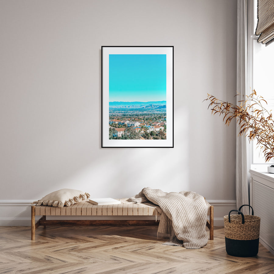 East Los Angeles Photo Color Poster