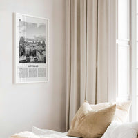 East Village Print Black and White New York, East Village Art, East Village Poster, East Village Photo, USA, United States, North America