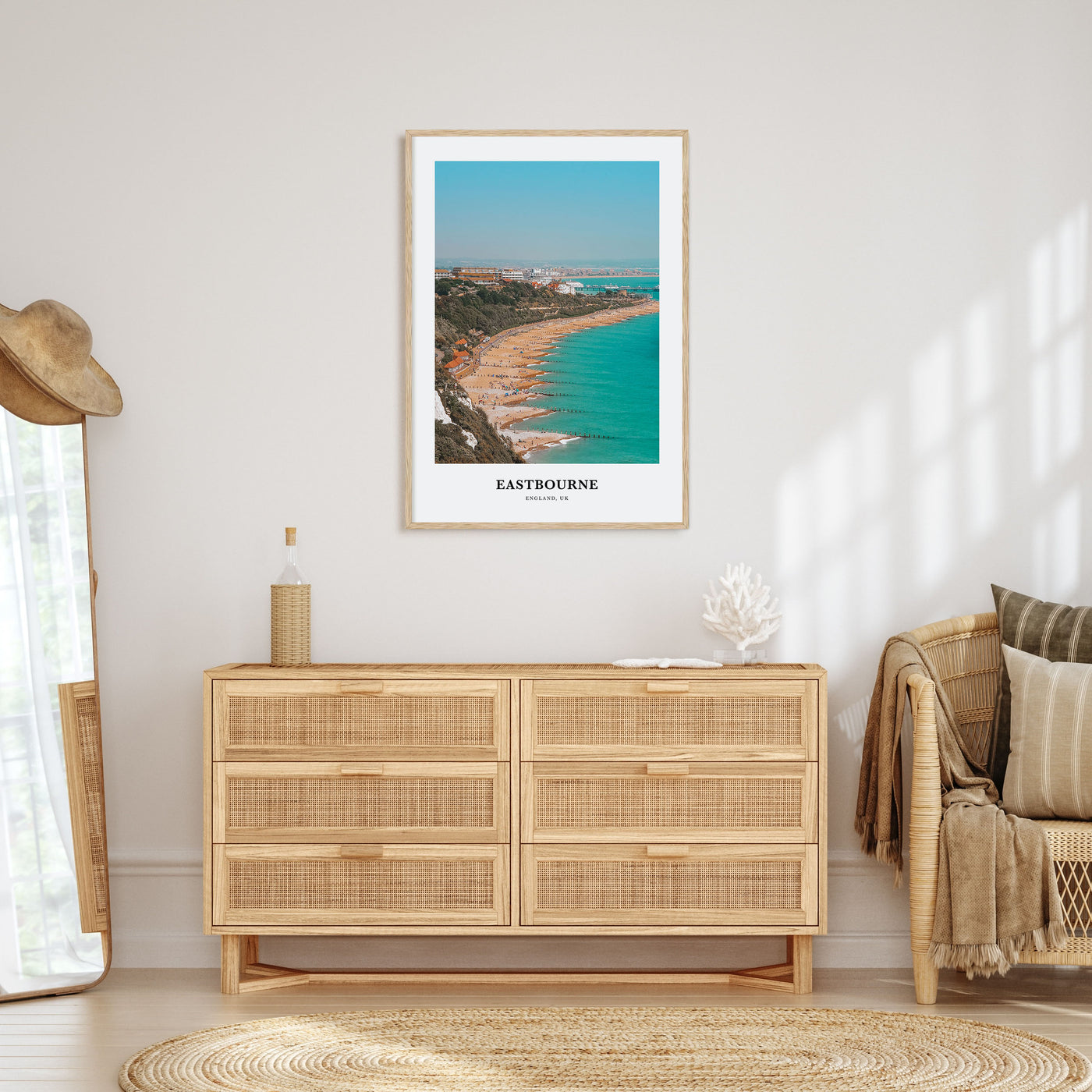 Eastbourne Portrait Color Poster