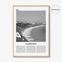 Eastbourne Print Black and White, Eastbourne Wall Art, Eastbourne Poster, Eastbourne Photo, Eastbourne Wall Décor, Eastbourne Map,