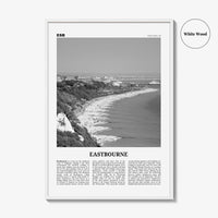 Eastbourne Print Black and White, Eastbourne Wall Art, Eastbourne Poster, Eastbourne Photo, Eastbourne Wall Décor, Eastbourne Map,