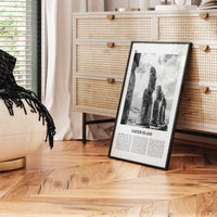 Easter Island Print Black and White, Easter Island Wall Art, Easter Island Poster, Easter Island Photo, Easter Island Wall Décor, Chile