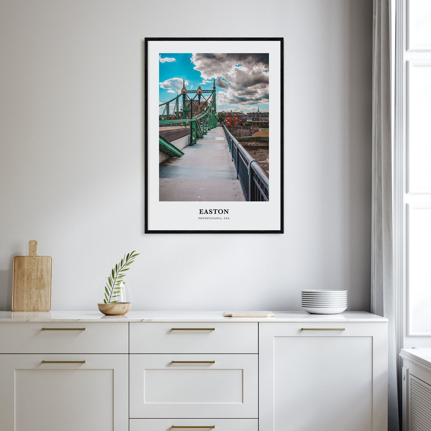 Easton Portrait Color Poster