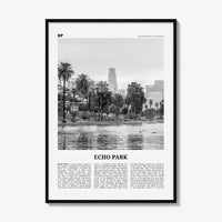 Echo Park Print Black and White No 2, Echo Park Wall Art, Echo Park Poster, Echo Park Photo, Echo Park Décor, Los Angeles, California