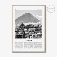 Ecuador Print Black and White No 1, Ecuador Wall Art, Ecuador Poster, Ecuador Photo, Ecuador Wall Decor, Guayaquil, Quito, South America