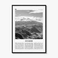 Ecuador Print Black and White No 2, Ecuador Wall Art, Ecuador Poster, Ecuador Photo, Ecuador Wall Decor, Guayaquil, Quito South America